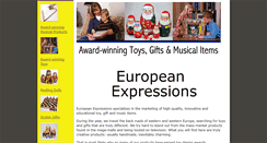 Desktop Screenshot of europeanexpressions.com